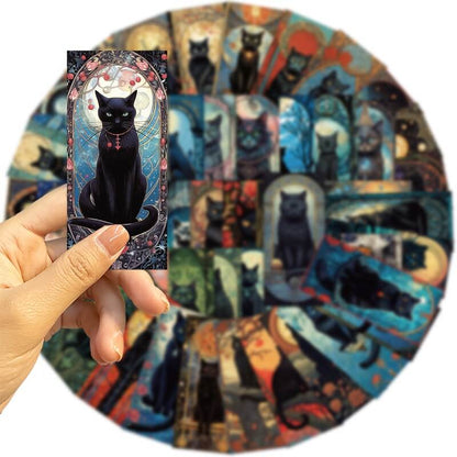 DarkCat-Stickers-junkjournal