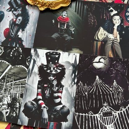 Dark Circus material paper