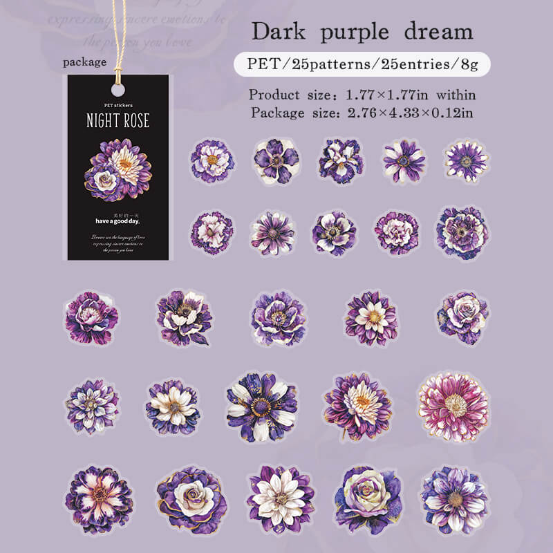 DarkPurpleDream-Stickers-Scrapbooking