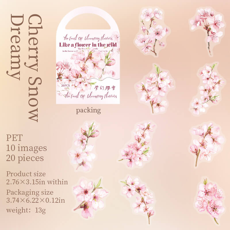 DreamyCherrySnow-Stickers-Scrapbooking