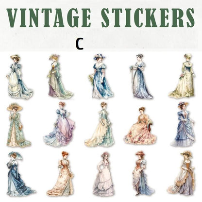 Medieval Character Stickers