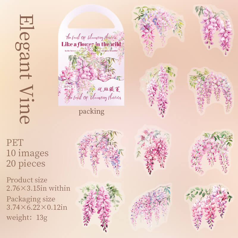 ElegantVine-Stickers-Scrapbooking