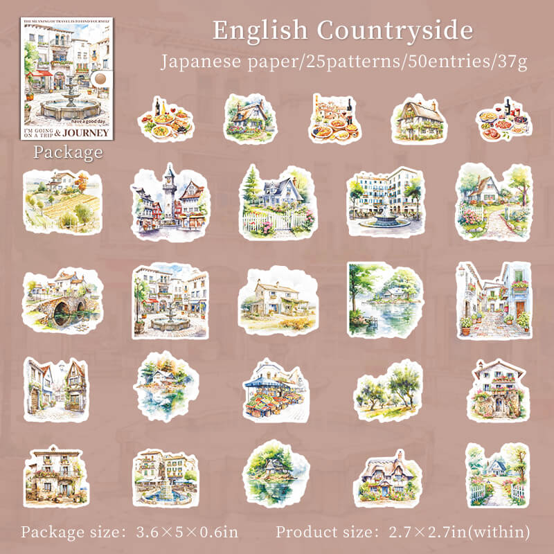 Englishcountryside-sticker-scrapbook