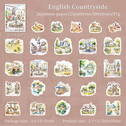 Englishcountryside-sticker-scrapbook