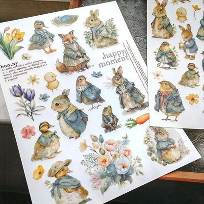 FairyRabbit-Rub-OnSticker-Scrapbooking-2