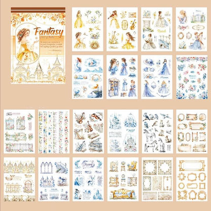 Retro Series Sticker Book