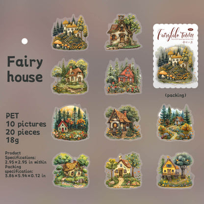 Storybook Town stickers