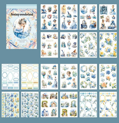 Vintage Series Sticker Book