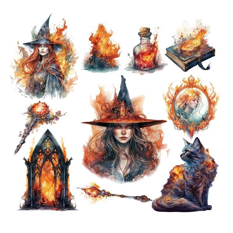 FlameWitch-Stickers-Scrapbooking