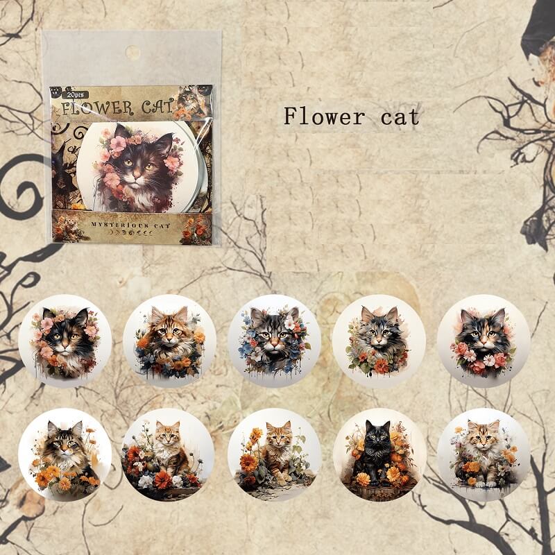 FlowerCat-Stickers