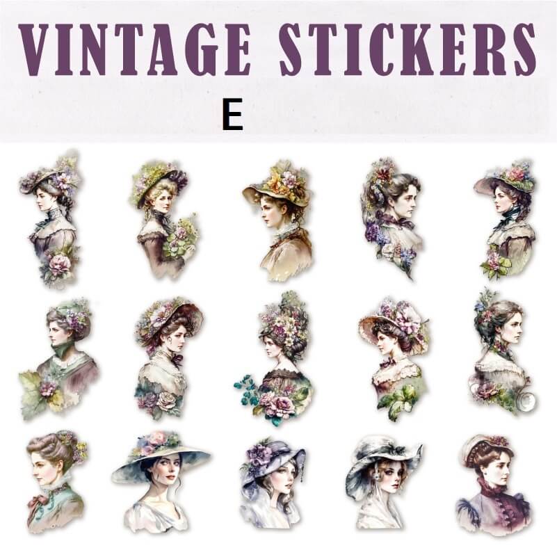 Medieval Character Stickers