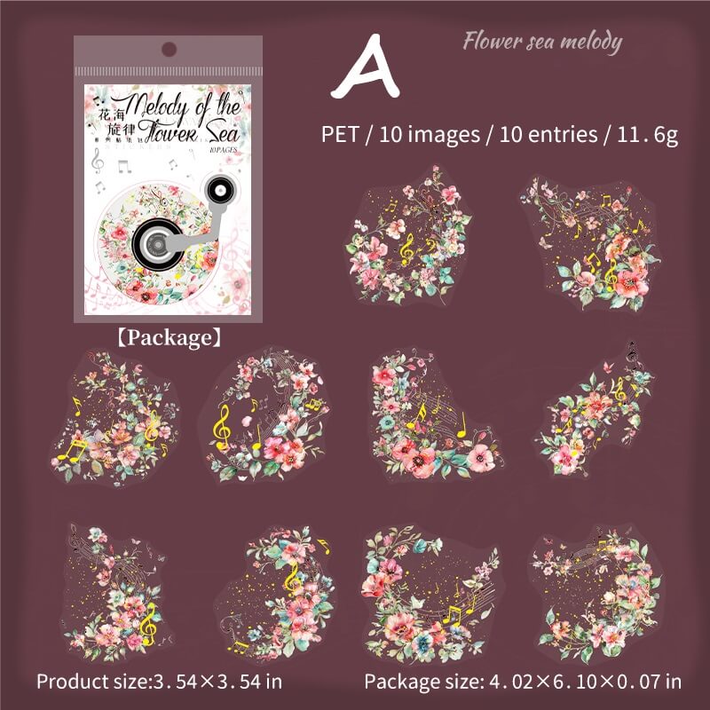 FlowerSeaMelody-Stickers-Scrapbooking-A