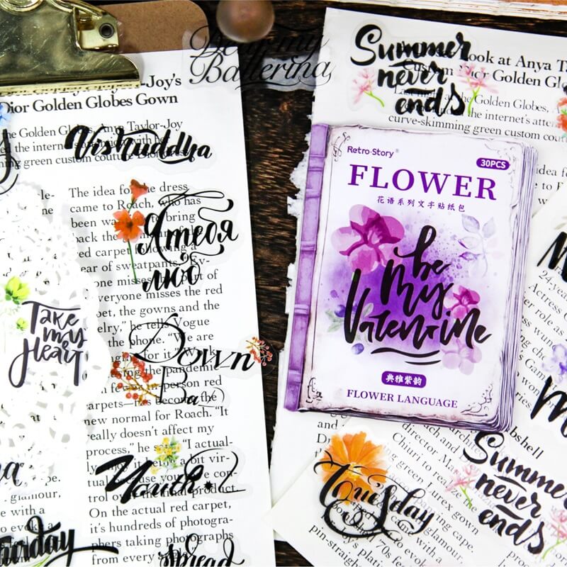 FlowerWords-Stickers-Scrapbooking-3