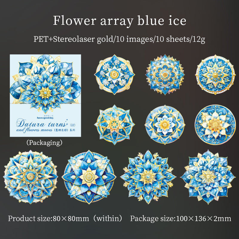 Mandala Flower Sticker