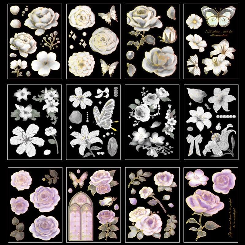 Flowers-StickerBook-Scrapbooking-10