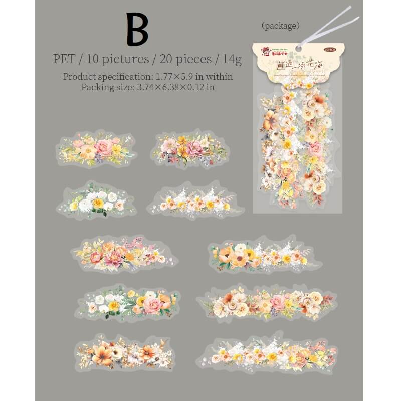 Flowers-Stickers-Scrapbooking-B