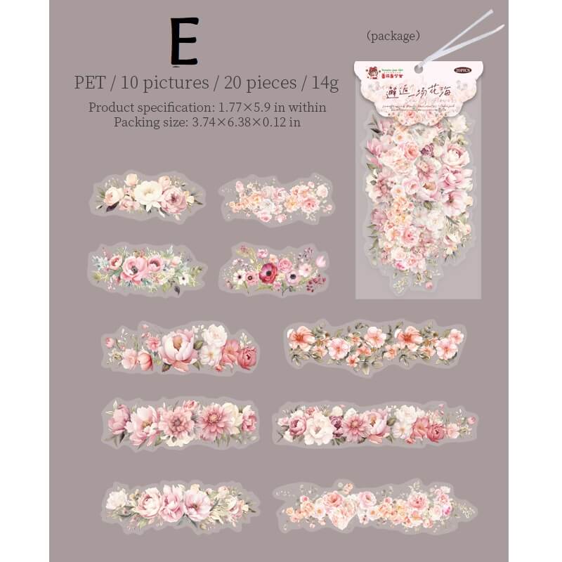 Flowers-Stickers-Scrapbooking-E