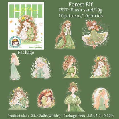 ForestElf-Sticker-Scrapbooking