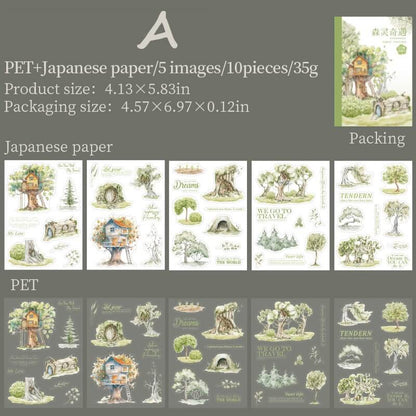 Forest Encounters Sticker Book