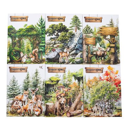 ForestHouse-Sticker-scrapbooking