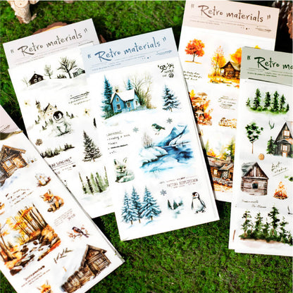 ForestTheme-Rub-OnStickers-Scrapbooking