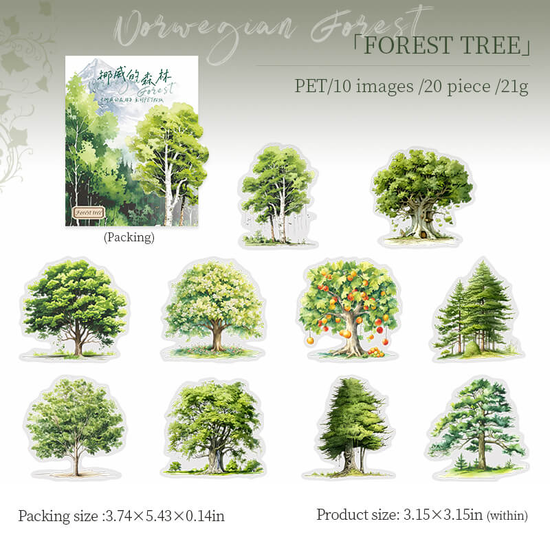 ForestTrees-Stickers-Scrapbook