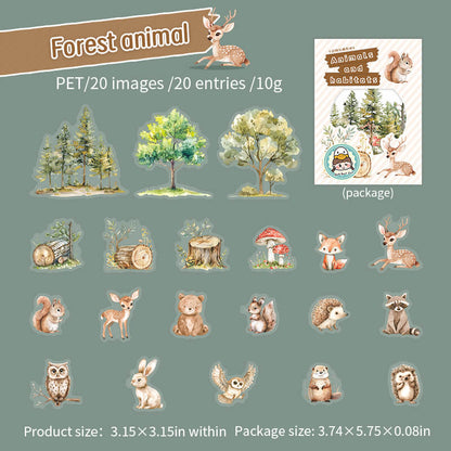 Forest_Animal-Stickers-Scrapbook