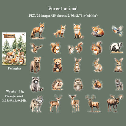 Forestanimal-sticker-scrapbooking