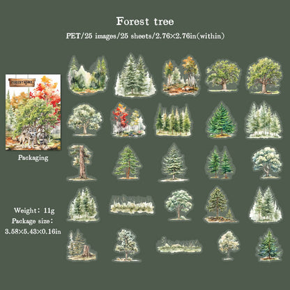 Foresttree-sticker-scrapbooking