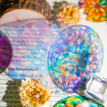 GlazedMandala-Sticker-JunkJournal-1