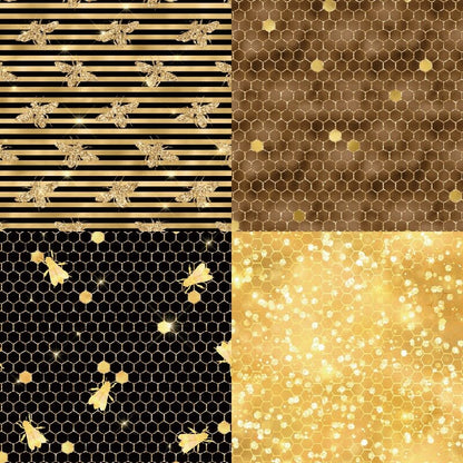 GoldenBee-Paper-Scrapbooking-2