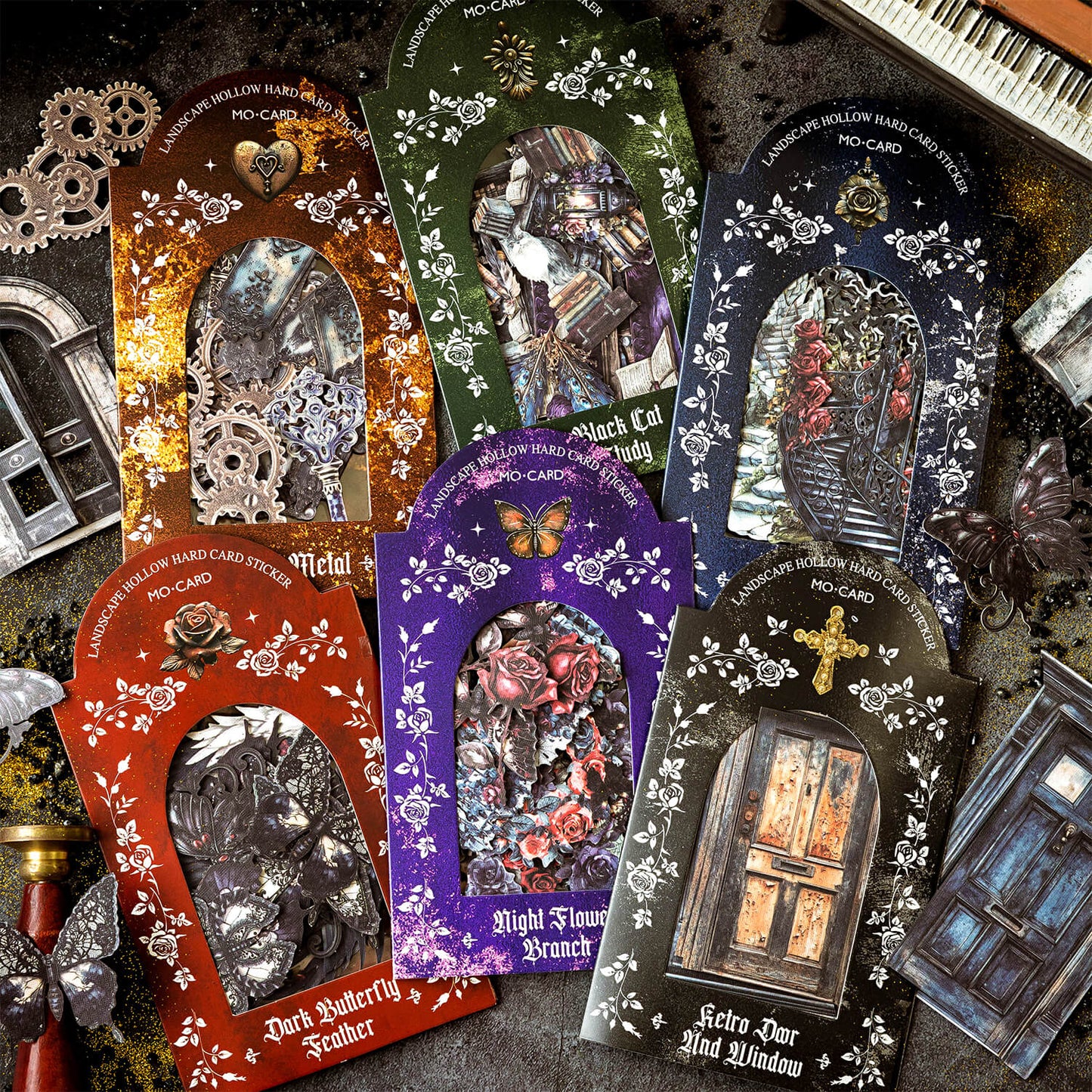 Gothic-HardCardStickers-JunkJournal