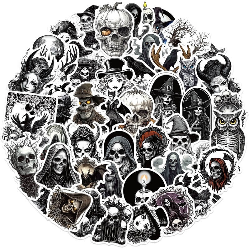 GothicSkullGraffiti-Stickers-Scrapbooking-1