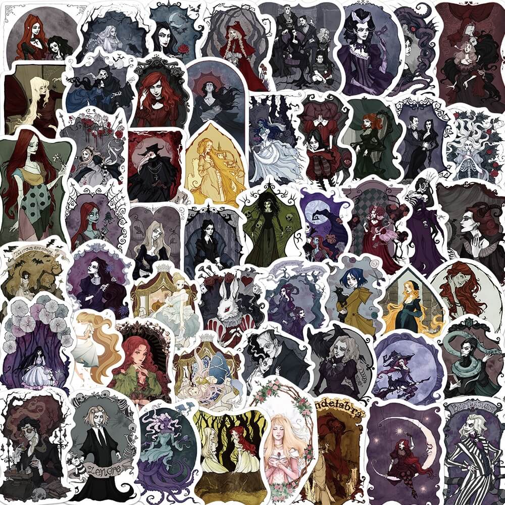GothicWitch-Stickers-JunkJournal