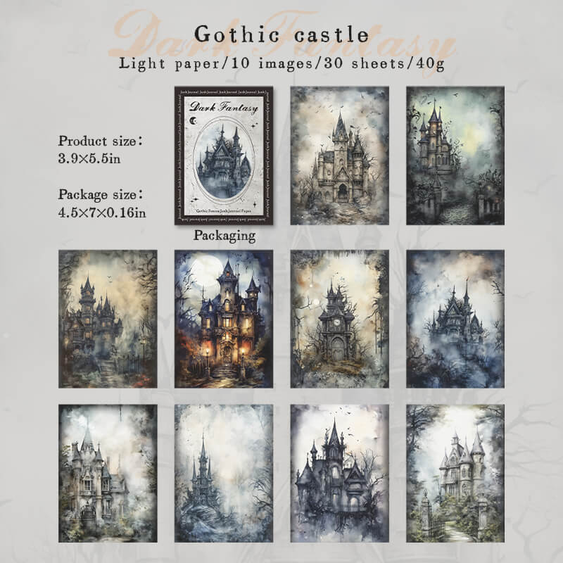 Gothiccastle-paper