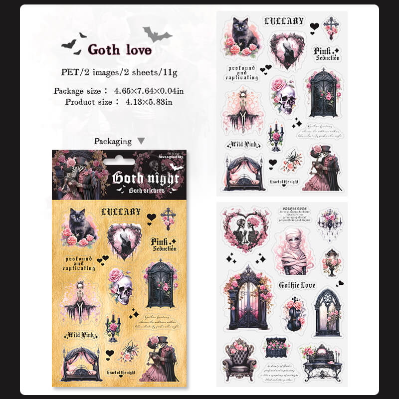 Gothlove-sticker-junjournal