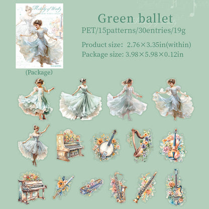 GreenBallet-Stickers