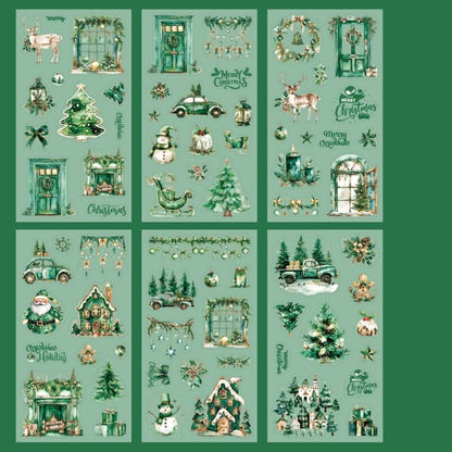 GreenChristmas-FlatStickers-Scrapbooking