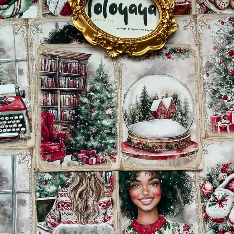 GreenChristmas-Paper-Scrapbook-5