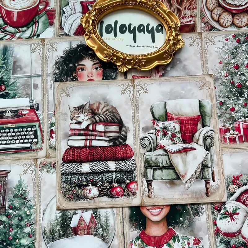 GreenChristmas-Paper-Scrapbook-6