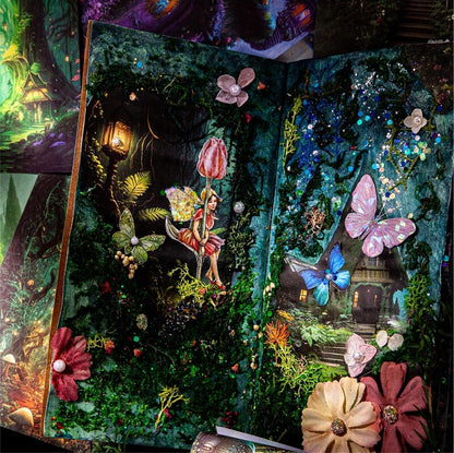 GreenDreamForest-Paper-Scrapbooking