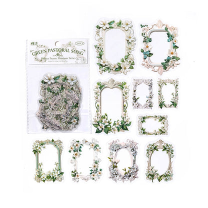 GreenFlowerFrames-Stickers