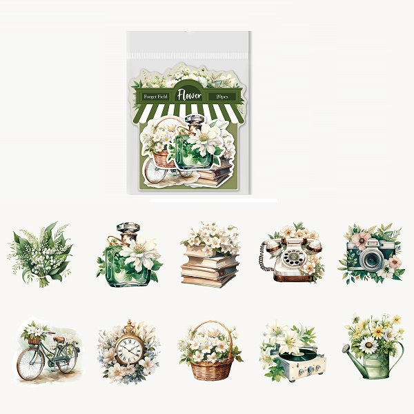 Weekend Florist Series Stickers