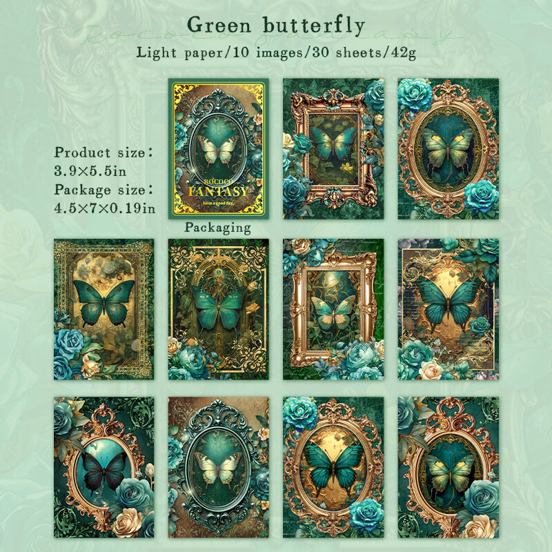 Greenbutterfly-paper