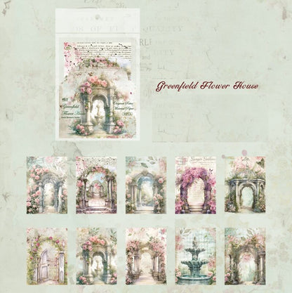 Vintage Memory Series Material Paper