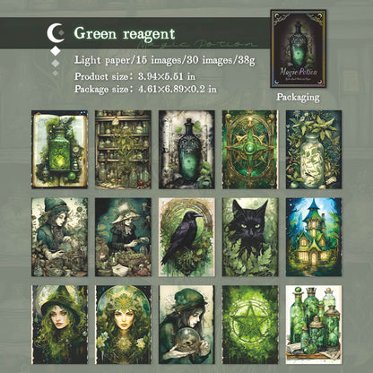 Greenreagent-paper-junkjournal