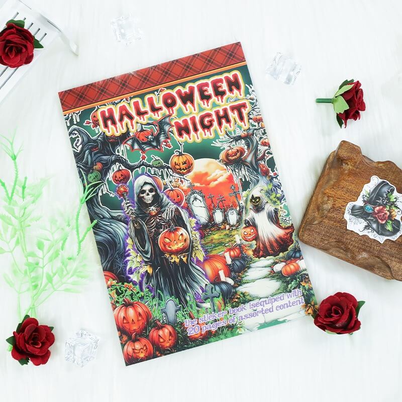 HalloweenNight-StickerBook-JunkJournal-1