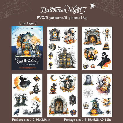 HalloweenNight-WipeandStickStickers-JunkJournal