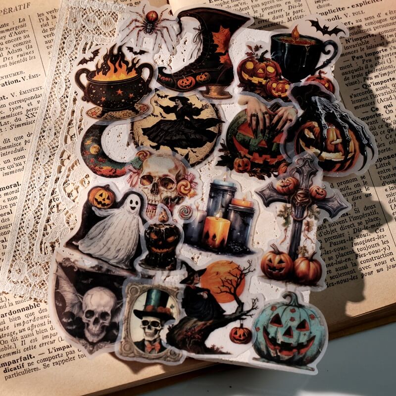 Halloween Adventure-Stickers-Junk Journal-3