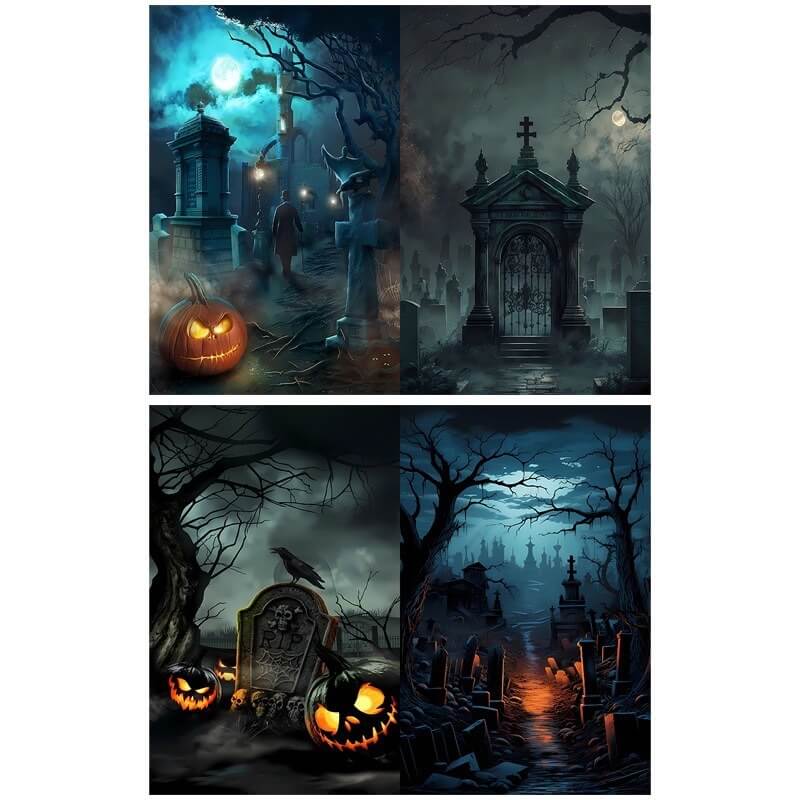 HauntedHouseCemetery-Paper-Scrapbooking-8